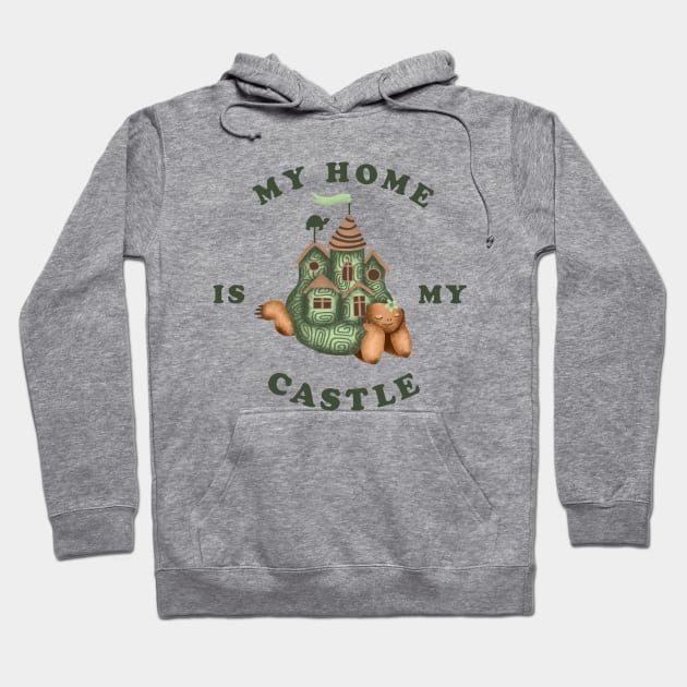 My Home Is My Castle Hoodie by illucalliart